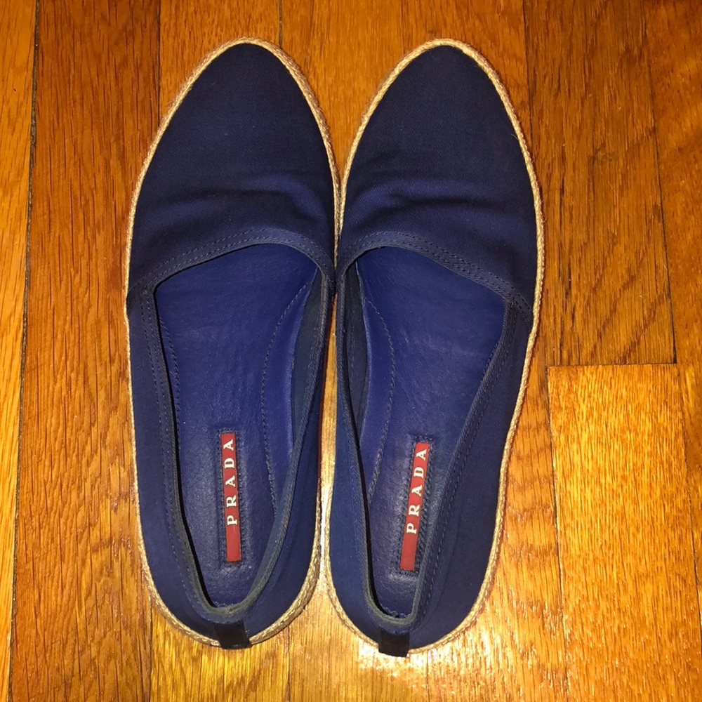 Prada Slip Ons/Espadrilles